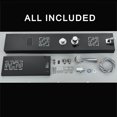 thumbnail image 3 of Zovajonia LED Shower Panel Tower System,  Shower Tower with Multi-Functions , Waterfall Showerhead,  Shower Jets, Stainless Steel Rain Shower System Oil Rubbed Bronze, 3 of 13