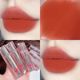thumbnail image 3 of Retro Red Brown Tone Lipstick Mousse Matte Lip Mud Velvet Lip Glaze Non-Stick Cup Lipgloss Makeup Lip Tint Beauty Cosmetic, 3 of 5