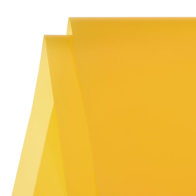 Unique Bargains Flower Wrapping Fog Paper 22.8x22.8 Inch Waterproof Floral Wrapping Paper Yellow 10 Pcs
