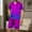 Purple, variant on Runfenguu Festival Outfits, Mens Track Suitmen Casual Turndown Button Turndown Print Short Sleeve Blouse And Pants Set