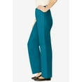 thumbnail image 3 of Woman Within Plus Size Fineline Stretch Denim Wide-Leg Pull-On Jeans, 3 of 3