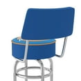 thumbnail image 6 of Los Angeles Clippers NBA Padded Swivel Swivel Bar Stool with Back, 6 of 6