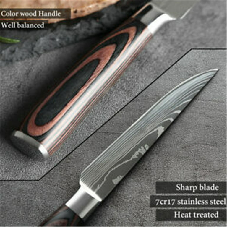 4Inch Paring Knife for Chopping Vegetable Steak Peeling Fruit High Carbon  Stainless Steel Ultra Sharp Small Knife