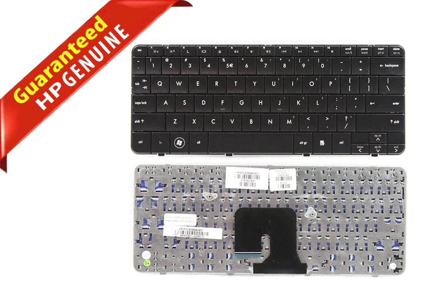 Genuine HP Laptop Keyboard US English Language Black Advance Feature Keys for Pavilion dv2 506782-001