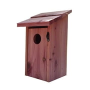 Pennington Red Cedar Bluebird Wild Bird House, 1 Pack