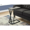thumbnail image 5 of Accent Table C-shaped End Side Snack Living Room Bedroom Metal Grey, 5 of 11