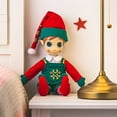 thumbnail image 6 of Portable North Pole Dogood Elf Plush Toy Green With Personalized Video Messages From Santa, 6 of 9