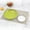 White, variant on White Silicone Twill Draining & Heat-Resistant Mat – Foldable Multi-Use Drip Pad for Dishes, Produce and Countertop Protection, Dish Drying Mat for Kitchen Counter