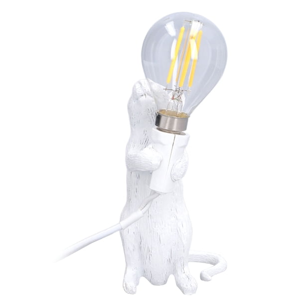 Lámpara de decoración de escritorio Jadeshay Lámpara de animales resina moderna