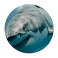 thumbnail image 4 of Fitted Round Tablecloth ,white shark animal Table cover,Elastic Edged Table Cloth Fits Round Tables, 4 of 8