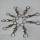 thumbnail image 3 of Paquete de 100 conectores giratorios de pesca Yuarrent accesorios de aparejos de pesca agua salada Talla 7, 3 of 5