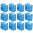 thumbnail image 1 of 12pcs Silicone Socks Aluminum Heater Block Cover Accessory for MK7/8/9 3D Printer, 1 of 1