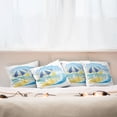 thumbnail image 7 of Ambesonne Cartoon Throw Pillow Cover 4 Pack, Seagull at Beach, 18", Multicolor, 7 of 7
