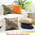 thumbnail image 4 of FCXZI Throw Pillow Cover Sailboat American Flag Fitz Henry Lane Cushion Case for Home Sofa Couch Decor 100% Linen Set of 1 No Insert 3 Sizes 20x20in, 4 of 5