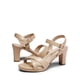 thumbnail image 4 of Sandalias DREAM PAIRS con Tacones Anchos de 8 cm, Punta Abierta y Correa en el Tobillo, 4 of 6