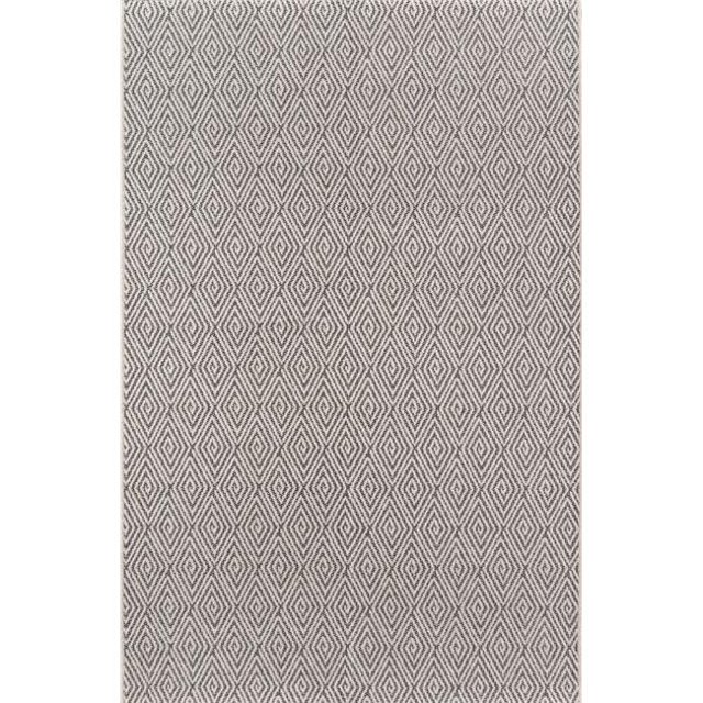 Erin Gates DOWNEDOW-6CHR5076 5 ft. x 7 ft. 6 in. Downe-6 Rectangle Area Rug - Charcoal