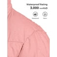 thumbnail image 6 of ZSHOW Girls' Winter Coat Windproof Winter Jacket Warm Long Puffer Jacket Coral Pink 10/12, 6 of 10