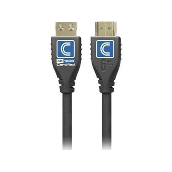 6 ft. 48G 8K 18G Microflex Highspeed HDMI Cable, Jet Black