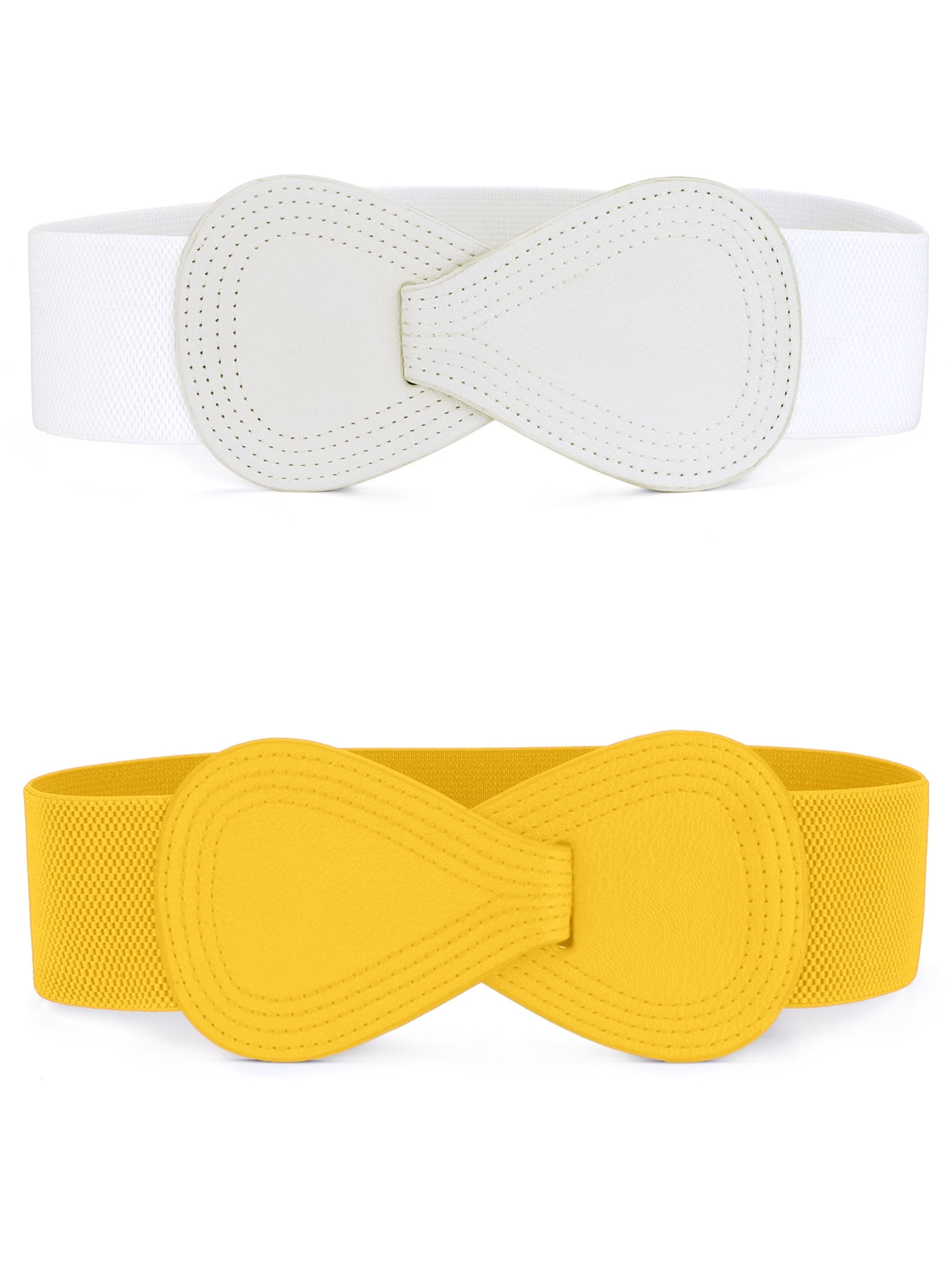 Cinturon Mujer Elastico Paquete De 5-6 Cinturones Elásticos Anchos For Mujer Marrón ZARA