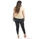 thumbnail image 3 of Blusa con detalle de encanje Roman Fashion /Tallas Extras, 8004 (Beige) beige 42, 3 of 5