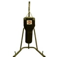thumbnail image 3 of Angle/Funnel Shaped Heavy Bag - 60lb Punching Bag for Boxing, MMA, Muay Thai, Kickboxing - Durable Toughtek, Triple Stitched, Riveted - Includes Heavy Bag Chain & Swivel, Unfilled, 3 of 3