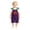 Purple, variant on Shadoumai Halloween Jumpsuit Pumpkin Face Straps Romper For Kids, Comfortable Casual Jumpsuit For Girls Daily Play Outfit Jumpsuit