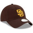 thumbnail image 3 of Gorra New Era MLB Core Classic 9TWENTY San Diego Padres, color marrón, 3 of 5