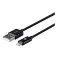 thumbnail image 1 of Monoprice Select Series - Câble Lightning - USB Mâle vers Lightning Mâle - 10 Pi - Noir, 1 of 5