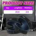 thumbnail image 2 of BESTSKY Patella Knee Brace,Double Decompression Knee Support for Women,Stabilize the Patella Knee Pads Volleyball Girls,Black&blue, 2 of 7