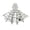 Silver White 2, variant on Halloween Cape Velvet Hooded Cloak Spider Costumes Cosplay 6 Years