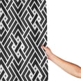 thumbnail image 4 of XMXT Waterproof Shower Curtain Liner with Iron Hooks, Greek Geometric Print Shower Curtains for Bathroom Decor Accessories, 72 x 72 inches, 4 of 8