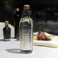 thumbnail image 3 of Bormioli Rocco Officina Water Bottle | 37.25 oz, Italian Glass Pitcher | Airtight Seal & Metal Clamp | Easy To Carry Handle, Dishwasher Safe & Eco-Friendly | Safe For Infused & Carbonated Drinks, 3 of 13