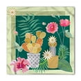thumbnail image 1 of Cactus Bandana, Succulent Plants Hibiscus, Unisex Head and Neck Tie, by Ambesonne, 1 of 2