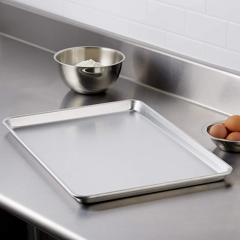 Happon Baking Sheet, Stainless Steel Baking Pans Tray Toaster Oven