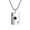 Black Heart no chain, variant on Luck Necklace for Men Minimalist Poker the Ace Player Street Chain Red Heart with chain