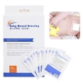 thumbnail image 3 of Mbilical Cord Sticker, 7 X 9cm / 2.8 X 3.5In Watertight PU Release Paper Comfortable Navel Stickers  For Swimming For Bathing, 3 of 8