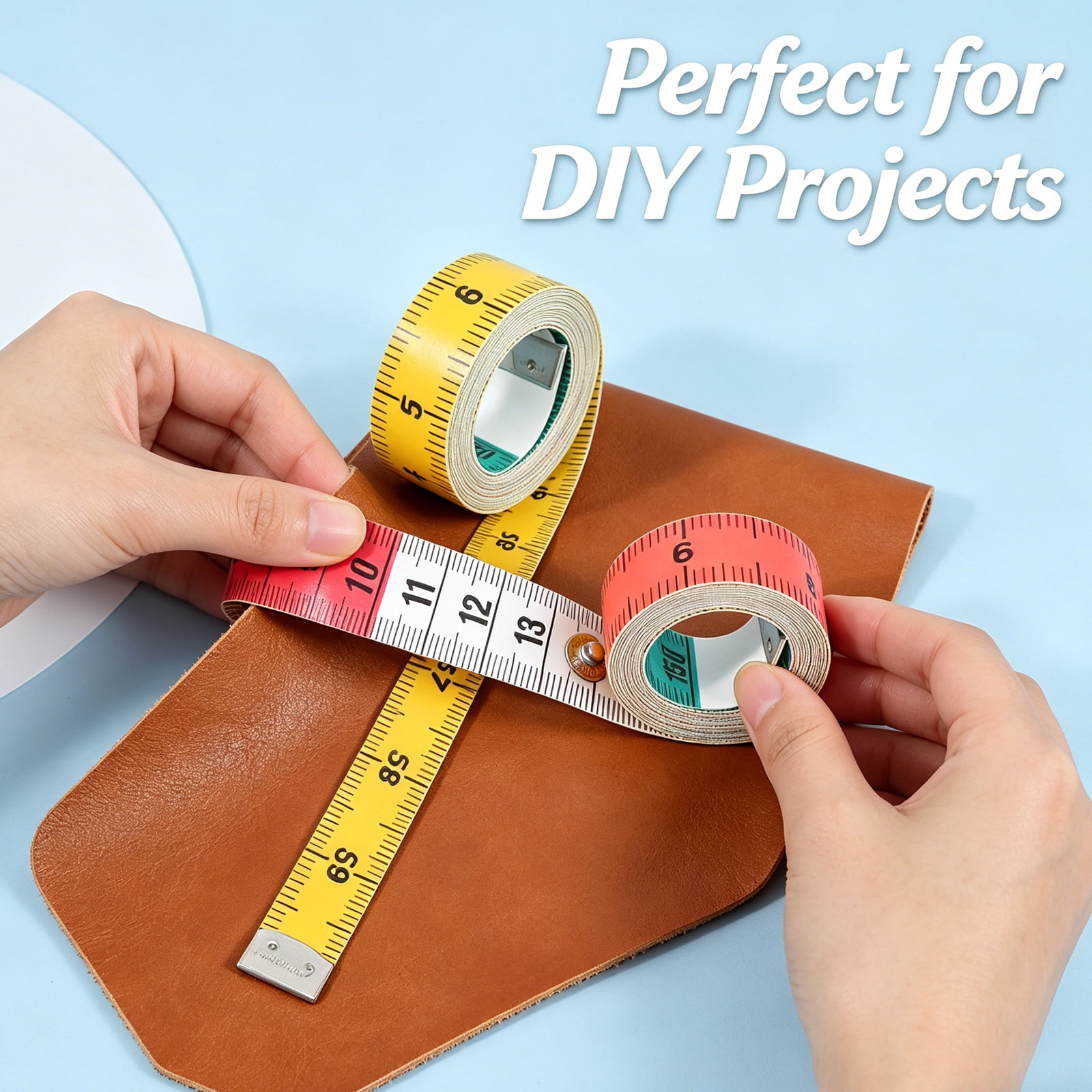 Soft Measuring Tape for Body & Sewing, Dual Scale Tailor Tape Measure,60in/150cm