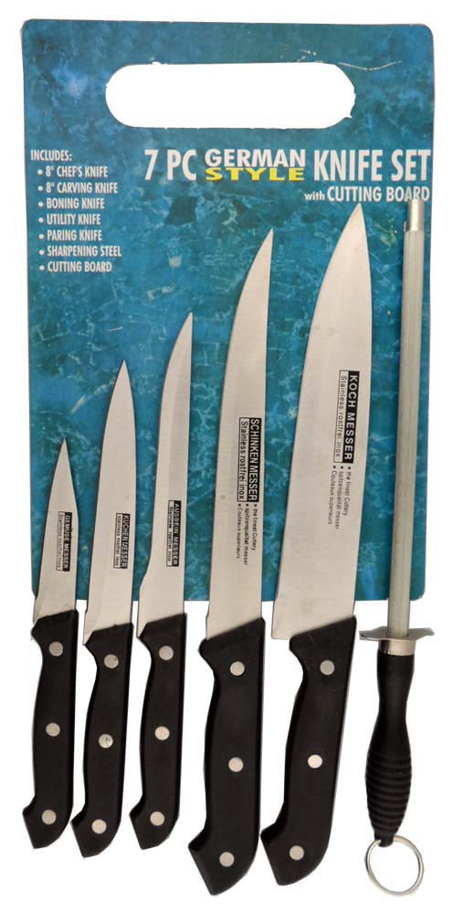 Wüsthof Gourmet Stamped 7-Piece In-Drawer Knife Set + Reviews
