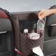 thumbnail image 4 of ¡Compra Inteligente!, Bolsa de almacenamiento multifuncional para vehículos, bolsa de almacenamiento para colgar en el respaldo del asiento trasero del automóvil con un práctico cubo de basura, 4 of 9