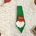 thumbnail image 5 of Christmas Tie, Light Up Christmas Tie, Kids and Adults Christmas Party Tie with Santa Claus Reindeer Snowman Teddy Bear Designs, Soft Polyester 20x8cm Lightweight Holiday Accessory, 5 of 7