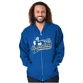 thumbnail image 5 of Popeye Connecticut CT Nutmeg State Zip Up Hoodie Men's Women's Brisco Brands M, 5 of 6