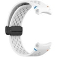 thumbnail image 4 of 22MM FE correa de silicona reloj deportivo con cierre desplegable transpirable agujero de diseño, 4 of 5