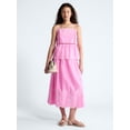 thumbnail image 3 of Free Assembly Women's Tie Waist Embroidered Cotton Midi Skirt, Sizes XS-XXL, 3 of 6