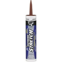 DAP 7079818707 EXTREME STRETCH Premium Elastomeric Sealant, Redwood, 24 hr Curing, 40 to 100 deg F, 10.1 fl-oz Cartridge