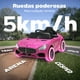thumbnail image 3 of Carro Eléctrico Montable YEI Rosa Control Remoto Luces LED Bluetooth USB, 3 of 7