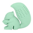 thumbnail image 1 of Squirrel Shape Tea Infuser, Elastic Squirrel Tea Strainer Dishwasher Washable Low Temperature Resistance  For Household Green, 1 of 8