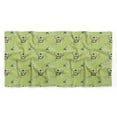 thumbnail image 5 of Bimba Green Floral & Pin Tailed Whydah Bird Pure Silk Printed Head Bandanas Summer Neck Wrap Scarf 40 x 40 Inches, 5 of 6
