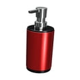 thumbnail image 1 of Dispensador de jabón para platos, recargable, pequeño, moderno y decorativo, 325 ml, para ducha rojo, 1 of 9