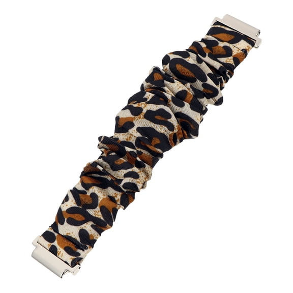 TABLZONE Leopard Print Elastic Watch Band and Stylish Unisex Replacement Strap for Smartwatches and Fitness Trackers