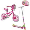 Your Choice: Hellow Kitty Scooter or Bike  w/ Safety Gears bundle